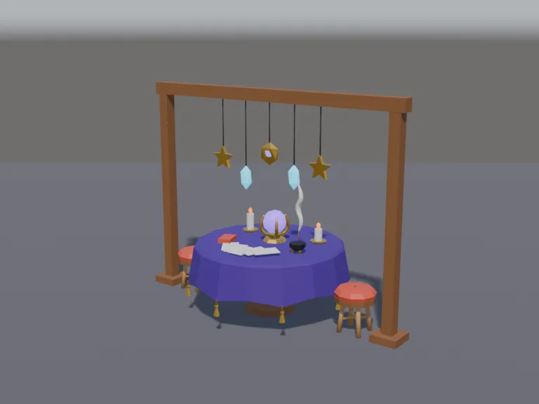 Fortune Tellers Table, view 2