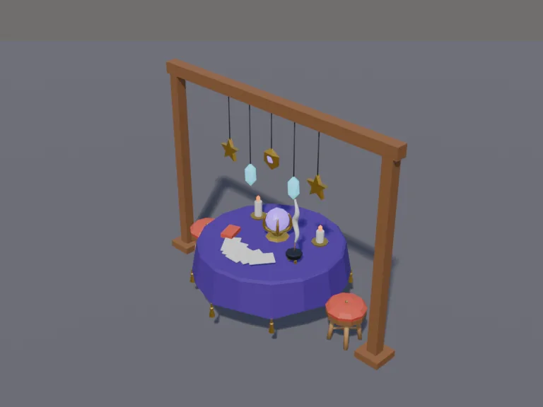 Fortune Tellers Table, view 3