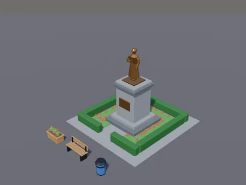 Founder Statue Monument