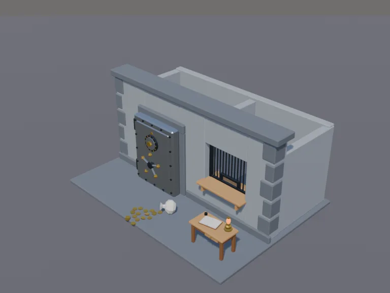 Frontier Bank Vault, view 3