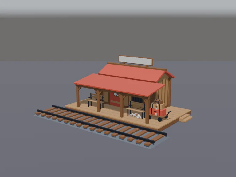 Frontier Train Station, view 2