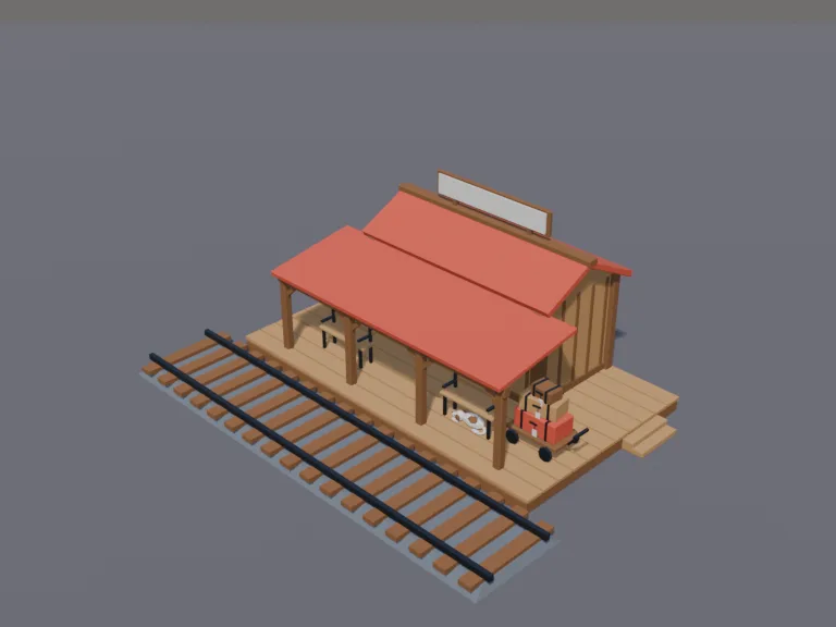 Frontier Train Station, view 3