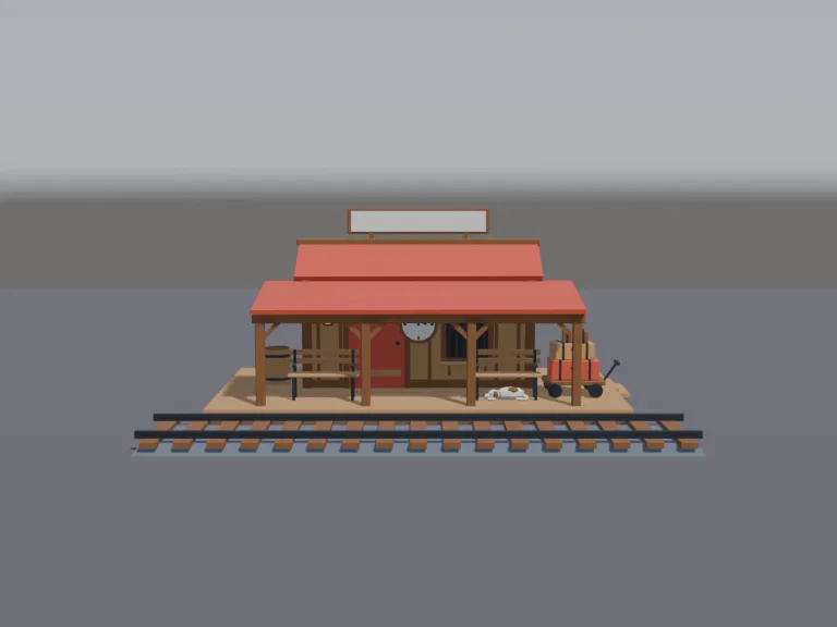 Frontier Train Station, view 4