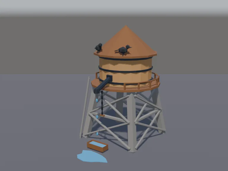 Frontier Water Tower, view 2