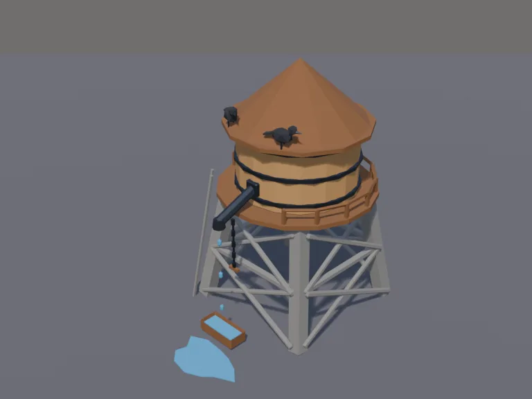 Frontier Water Tower, view 3