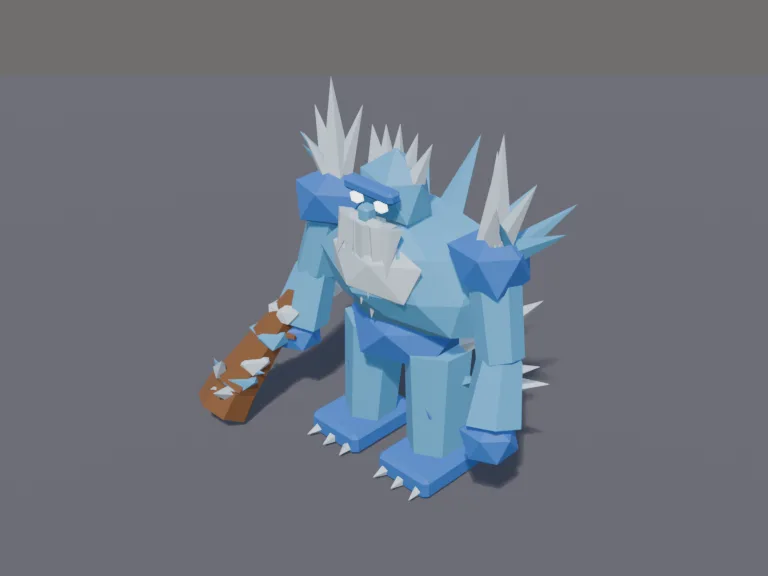 Frost Giant Boss, view 3