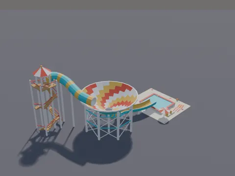 Funnel Water Slide