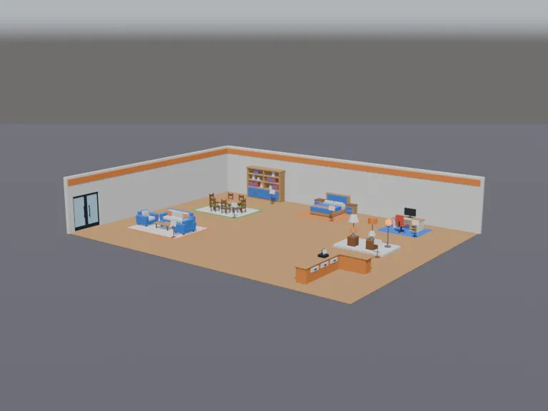 Furniture Store Showroom, view 2
