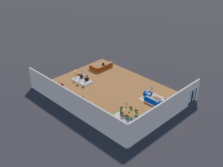 Furniture Store Showroom, view 4