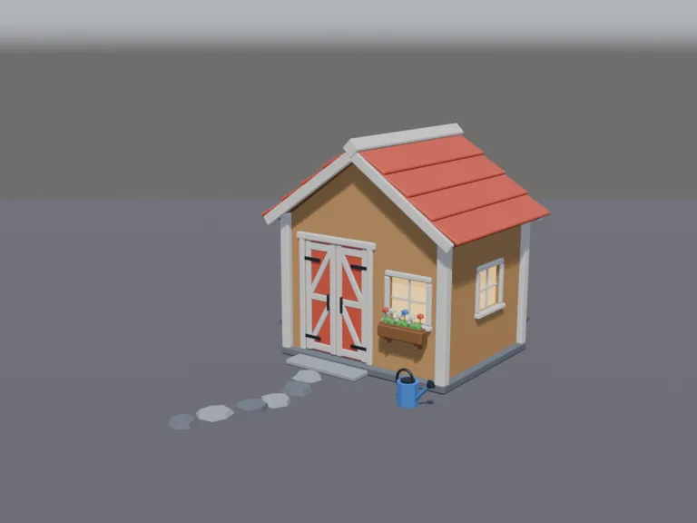 Garden Tool Shed, view 2