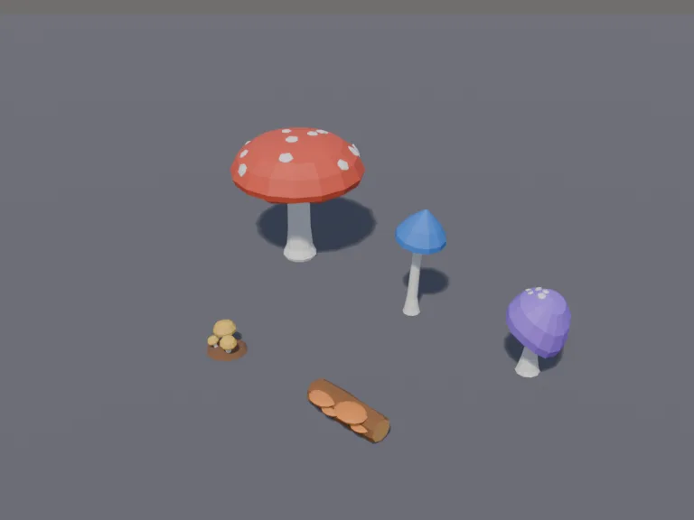 Giant Fantasy Mushrooms, view 3