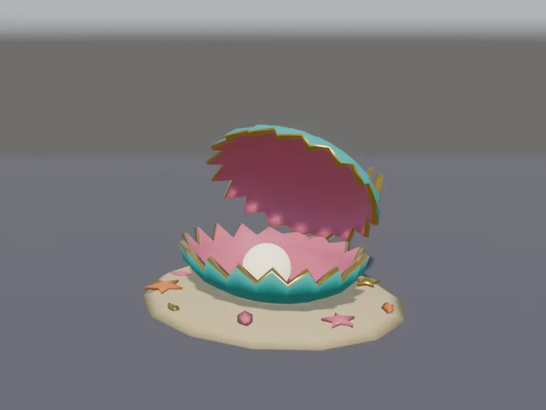 Giant Pearl Clam, view 2