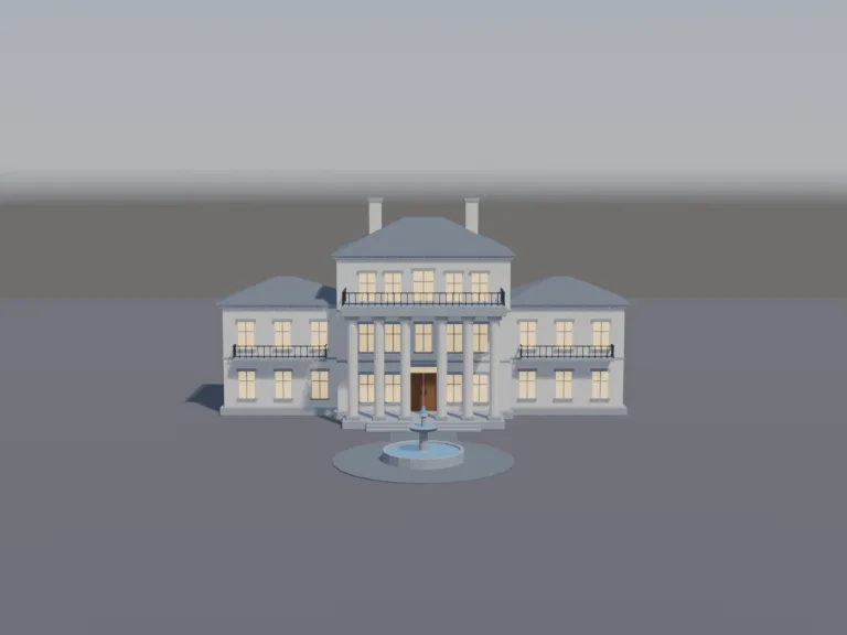 Grand White Mansion, view 4