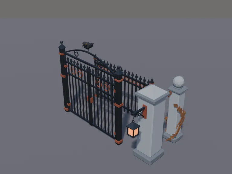 Graveyard Fence Kit, view 3