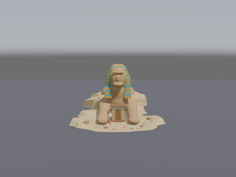 Great Sandstone Sphinx, view 3
