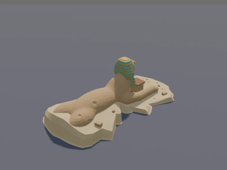 Great Sandstone Sphinx, view 4
