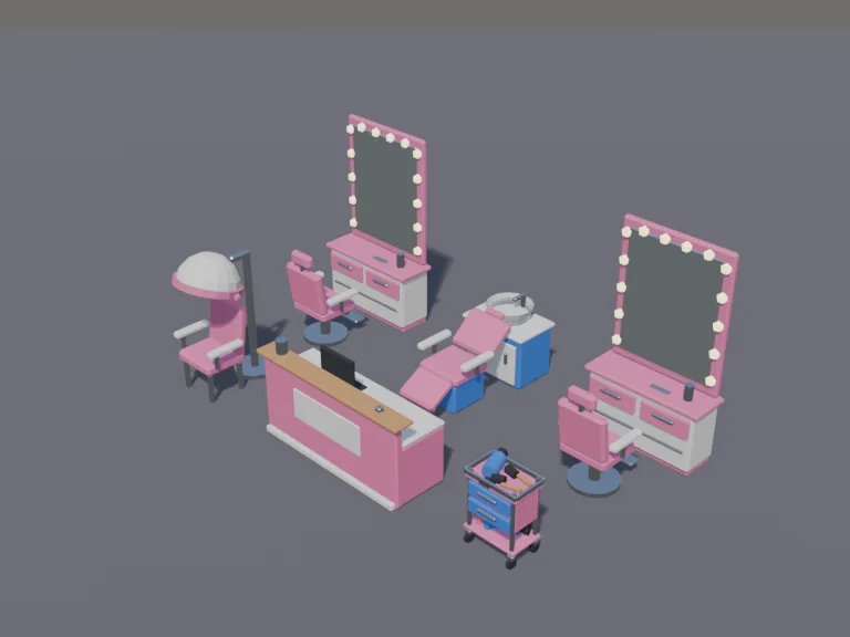 Hair Salon Set, view 3