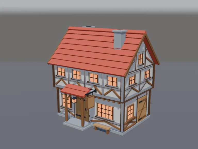 Half-Timbered Tavern, view 2