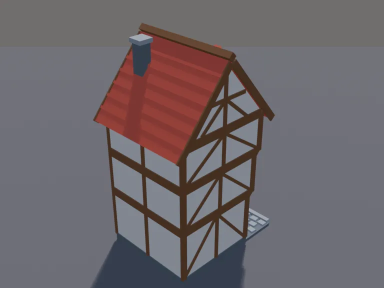 Half-Timbered Townhouse, view 4