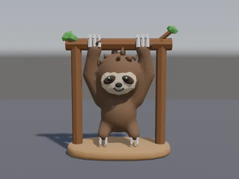 Hanging Sloth Pet