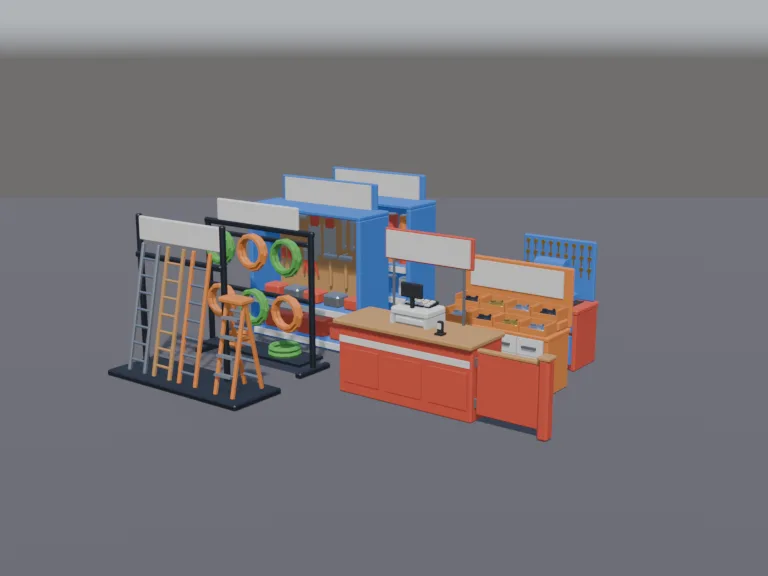 Hardware Store Set, view 2