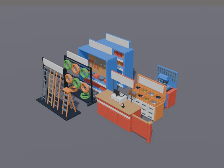 Hardware Store Set, view 3