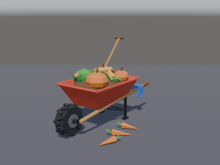 Harvest Wheelbarrow, view 2
