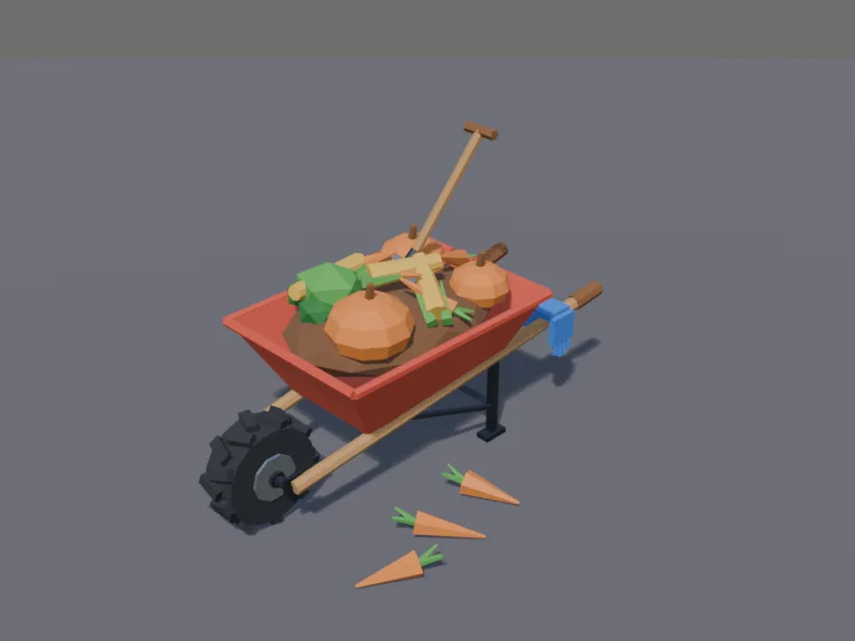 Harvest Wheelbarrow, view 3