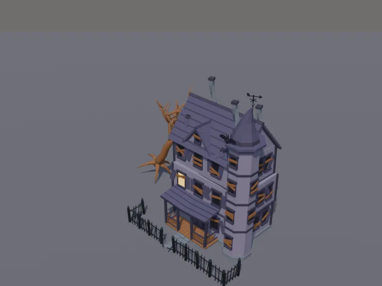 Haunted Victorian Mansion, view 3