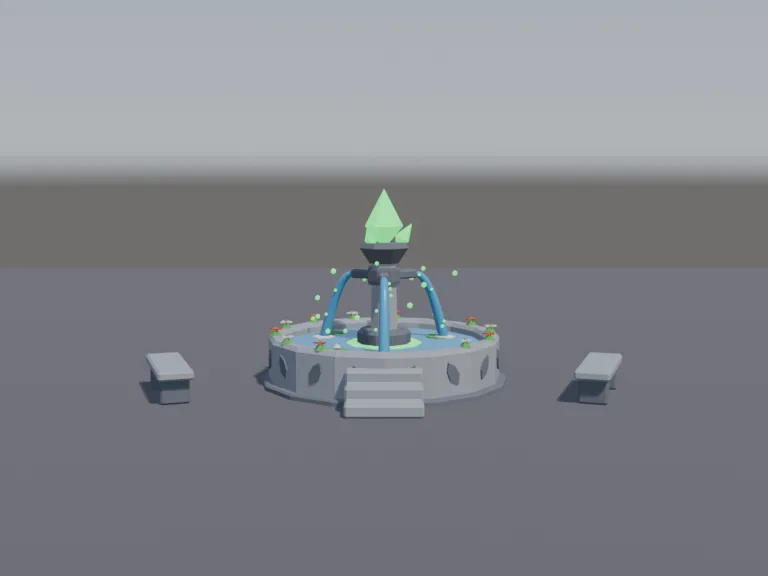 Healing Fountain, view 4