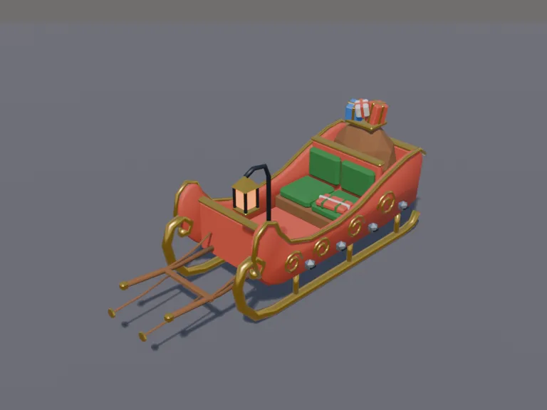 Holiday Sleigh, view 3