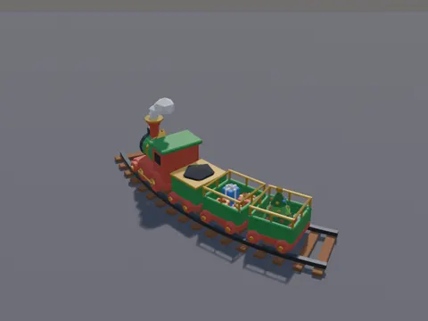 Holiday Toy Train