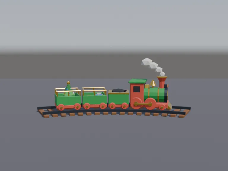 Holiday Toy Train, view 4