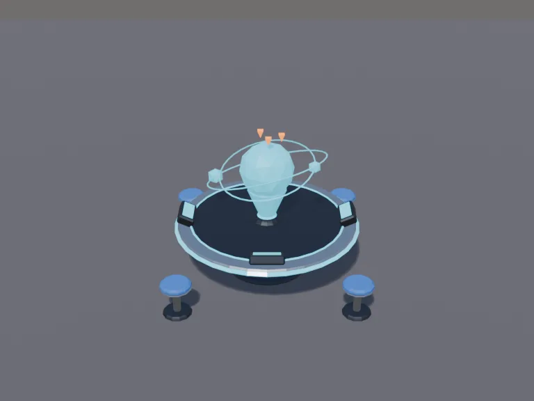 Holographic War Table, view 3