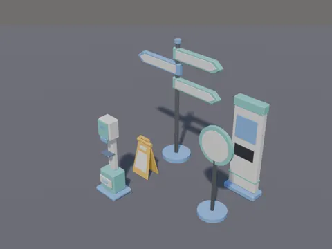 Hospital Signage Set