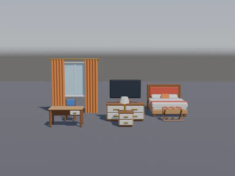 Hotel Room Set, view 4