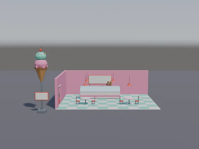 Ice Cream Parlour, view 3