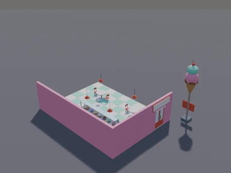 Ice Cream Parlour, view 4