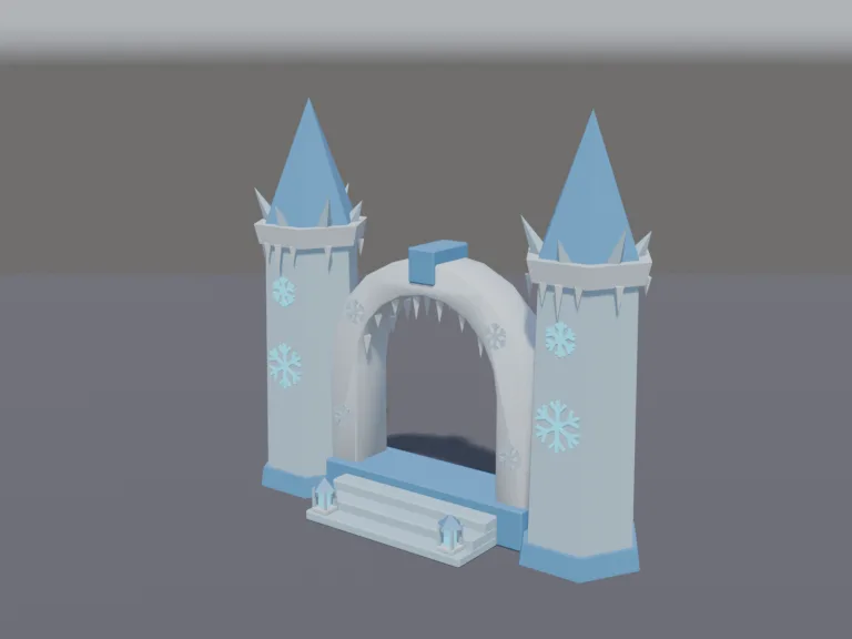 Ice Palace Gate, view 2