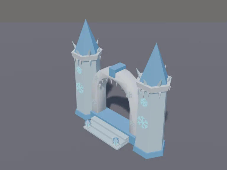 Ice Palace Gate, view 3