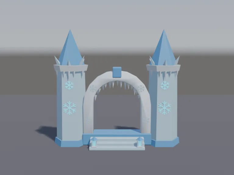 Ice Palace Gate, view 4