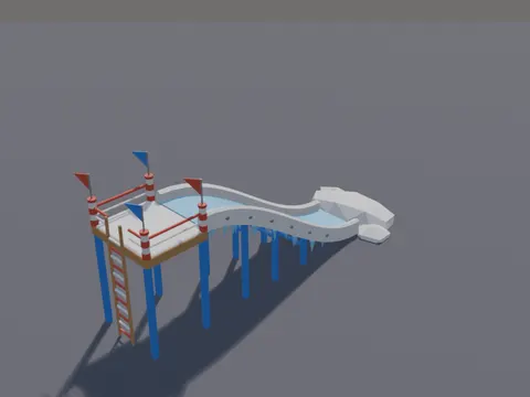 Ice Slide Ramp