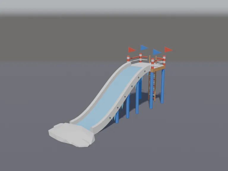 Ice Slide Ramp, view 2