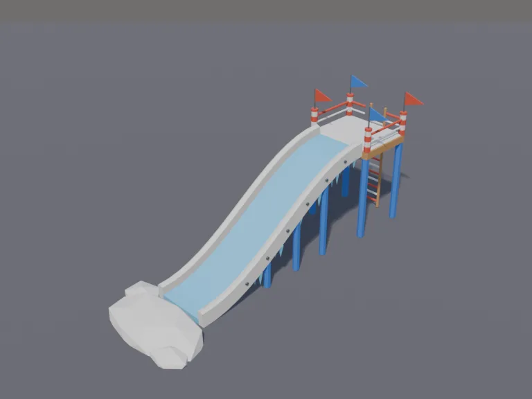 Ice Slide Ramp, view 3