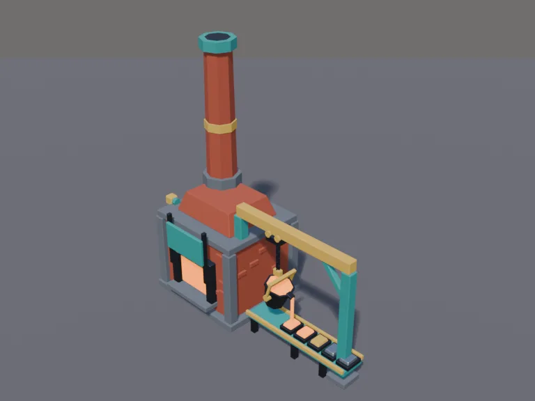Industrial Smelter, view 3