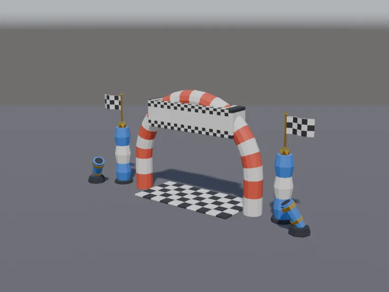 Inflatable Finish Line, view 2