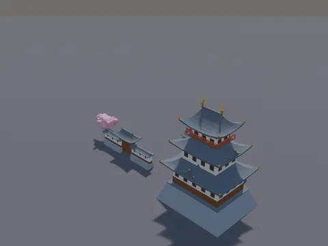 Japanese Castle Keep