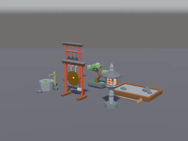 Japanese Garden Props, view 2