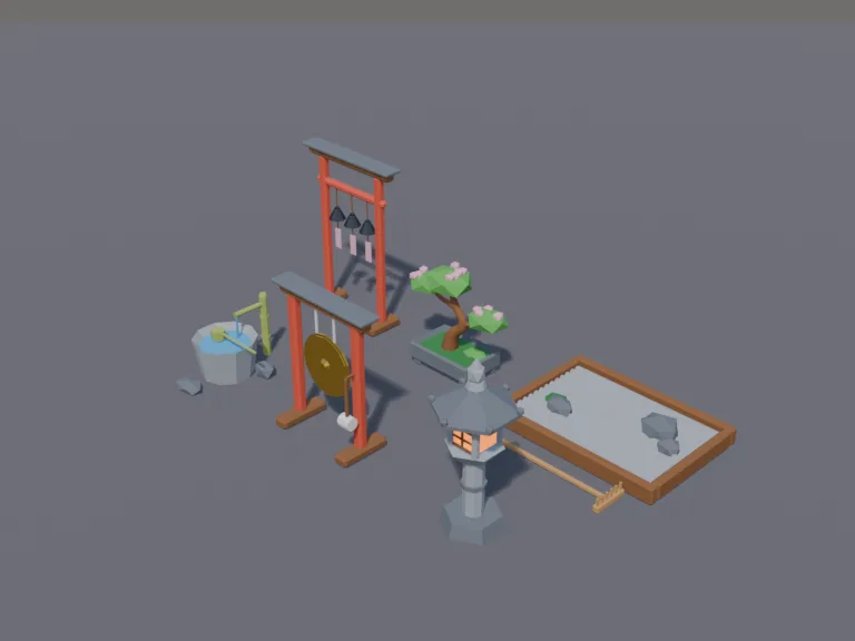 Japanese Garden Props, view 3