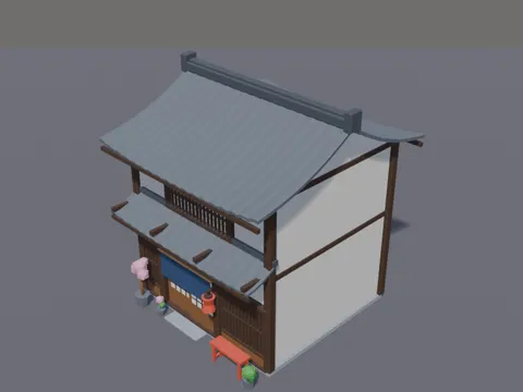 Japanese Machiya Townhouse